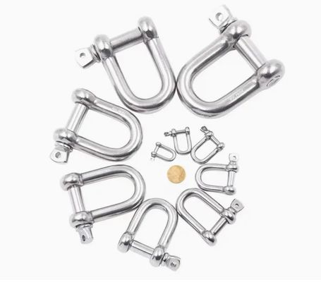 समुद्री डी-प्रकार संयुक्त लंगर श्रृंखला अंत चेन ¢ भारी शुल्क संक्षारण प्रतिरोधी समाधान