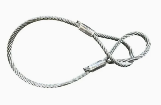 उच्च क्षमता वाली लकड़ी के पहिये की तार रस्सी की स्लिंग | 2mm-28mm व्यास | जस्ती